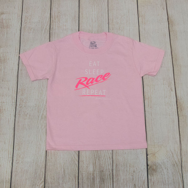 Eat, Sleep, Race, Repeat Toddler & Youth Tees