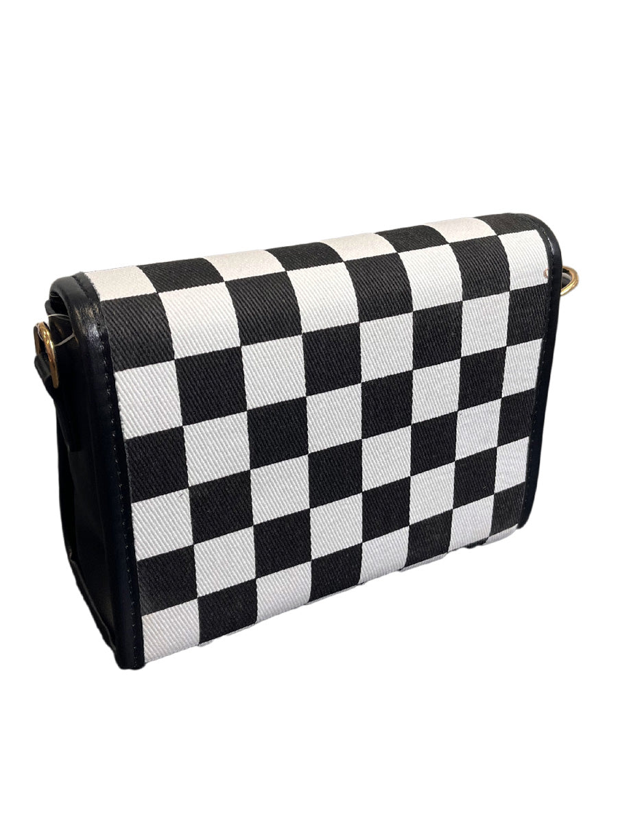Nima Checkered Shoulder Bag