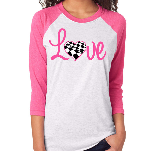 Love Checkered Heart