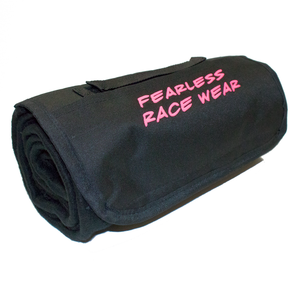 Sprint Car Embroidered Roll Up Fleece Blanket