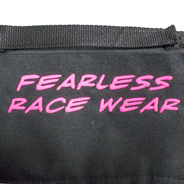 Micro Sprint Winged Embroidered Roll Up Fleece Blanket