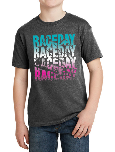Youth Sprint Car Raceday Gradient Tee