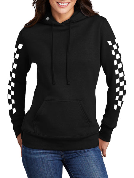 Fearless Race Wear Checkered Print Hoody's