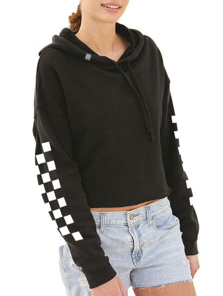 Fearless Race Wear Checkered Print Hoody's