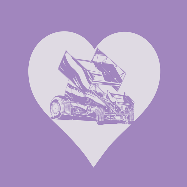 I Love Sprint Cars Infant Onesies with & w/o Tutu