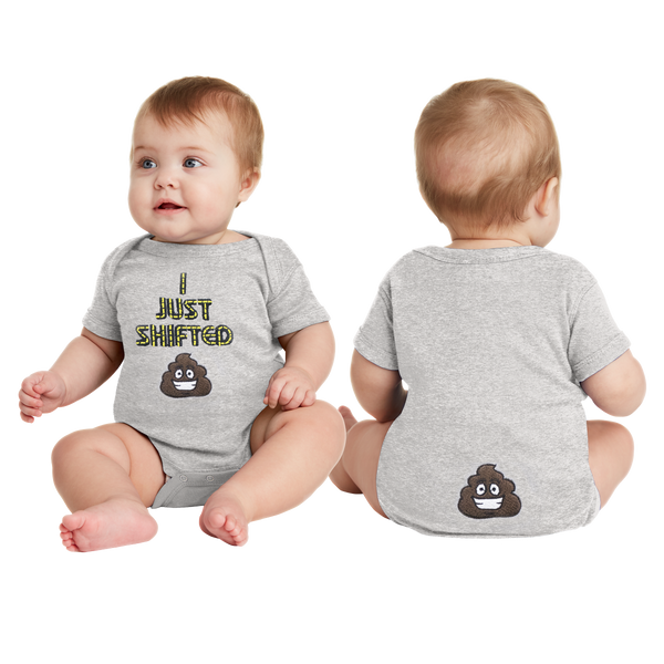 I Just Shifted Infant Onesie