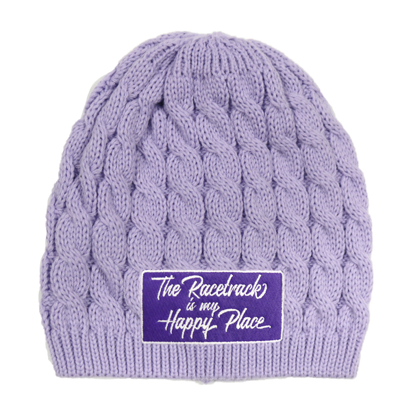 Life is Better at the Racetrack & Fast & Fearless Cable Knit Beanies