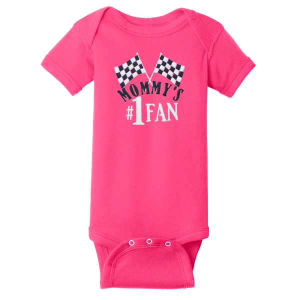 Mommy's #1 Fan Infant Onesie - Pink or Blue