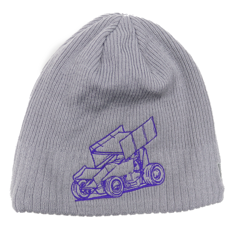 New Era Rib Knit / Fleece Beanie | Gray or Black | Choose your Car!