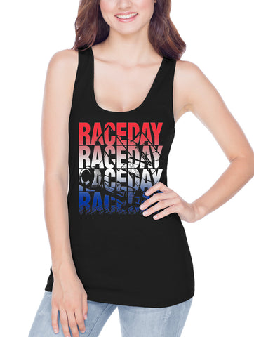 Sprint Car Raceday Gradient Tank Tops