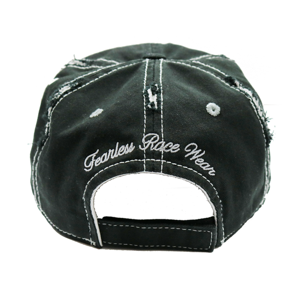 The Racetrack is my Happy Place™ Embroidered Hat