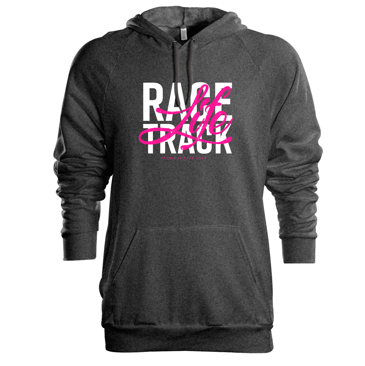 | + or Print Racetrack Fearless Race Hoodies Red | Life Fuchsia T-Shirts Wear