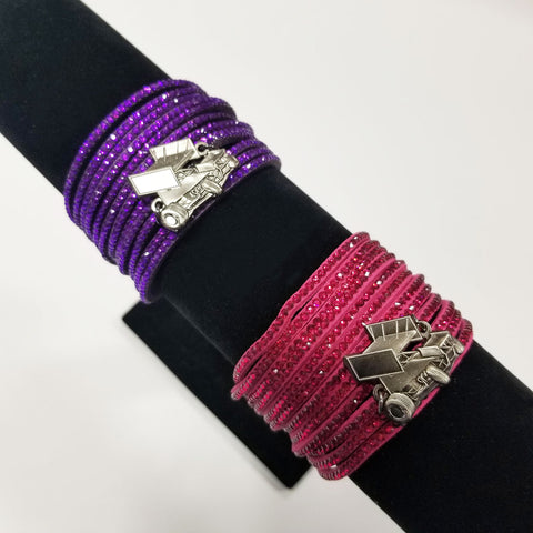 Blingy Wrap Bracelet with Sprint Charm