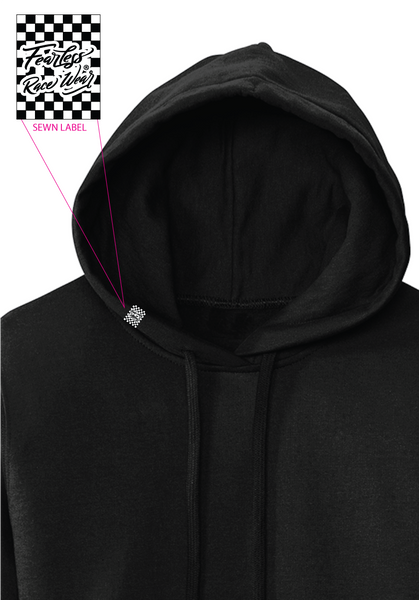 Fearless Race Wear Checkered Print Hoody's