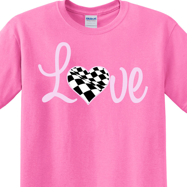Love Checkered Heart